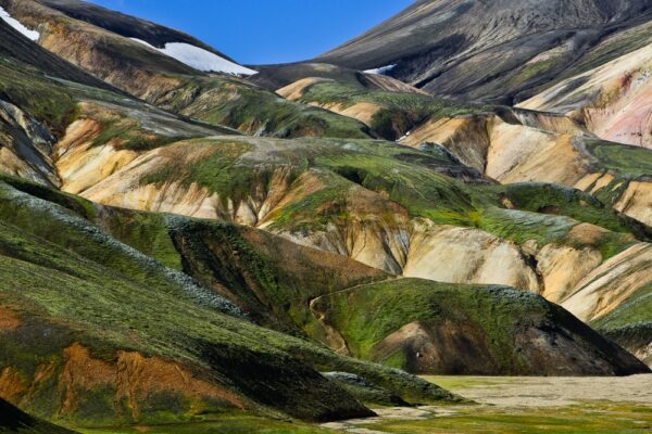 Farbige Berge, Landmannalaugar, Island