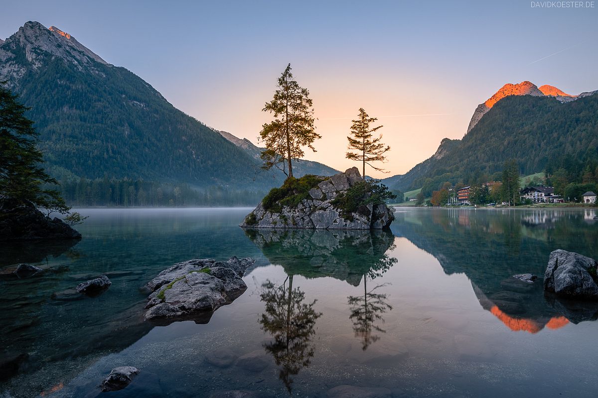 Deutschland - Land, Berchtesgadener Bayern - David Hintersee Köster Landschaftsfotograf im