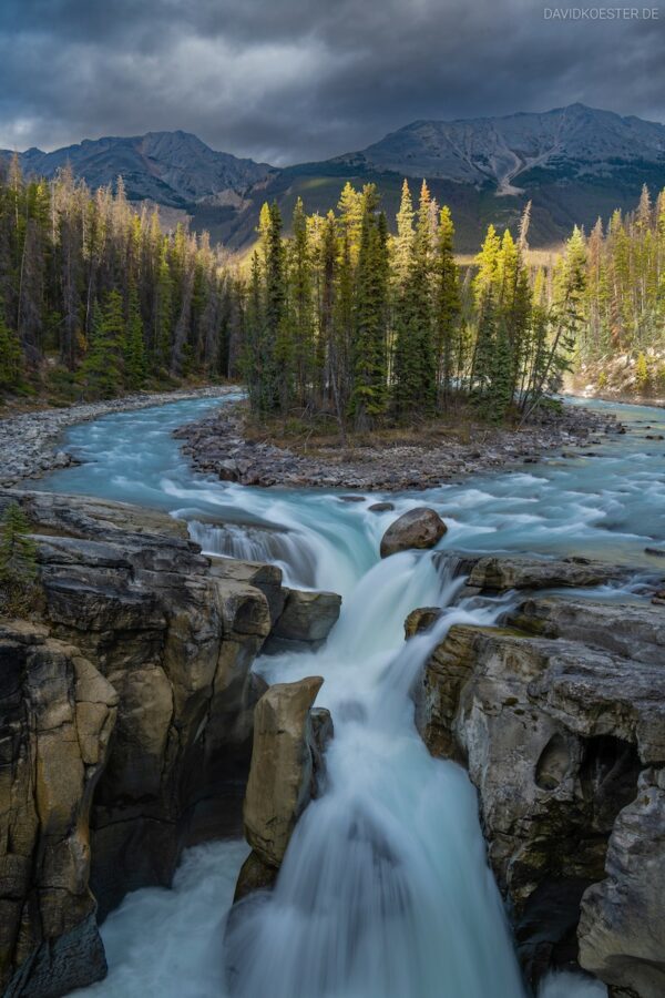 Kanada - Athabasca Falls, Jasper NP