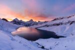 Panorama - Bachalpsee im Winter, Schweiz