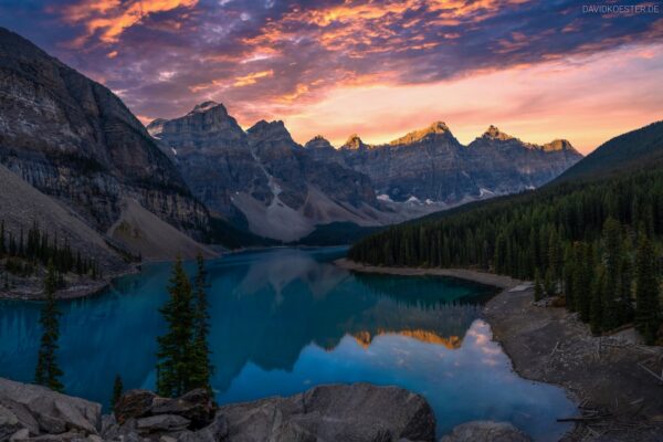 Kanada - Moraine Lake, Banff Nationalpark