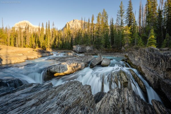 Kanada - Wasserfall Natural Bridge, Yoho NP